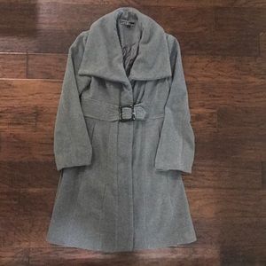 Love Stitch gray coat